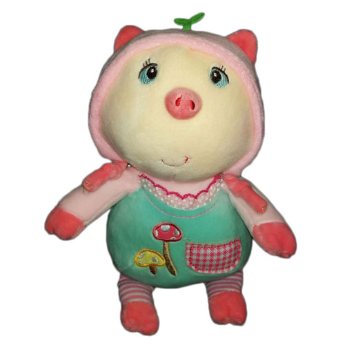 عروسک خوک لباس قارچی