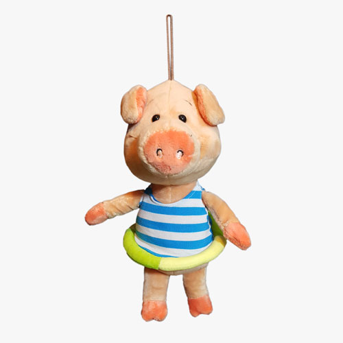 عروسک خوک هولاهوپ دار